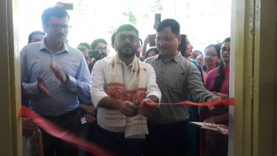 A sale point of National flag was inaugurated today by DC, Nagaon at the O/o the Deputy Commissioner, Nagaon.