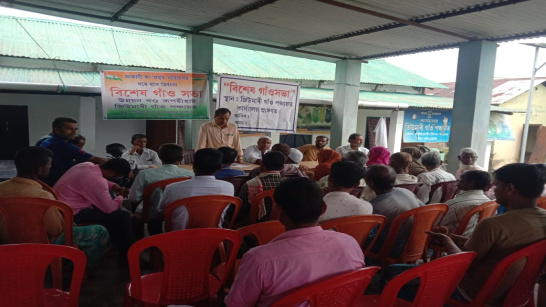 Gram Shabba being organised in all Gaon Panchayats ,Nagaon regarding Har Ghar Tiranga