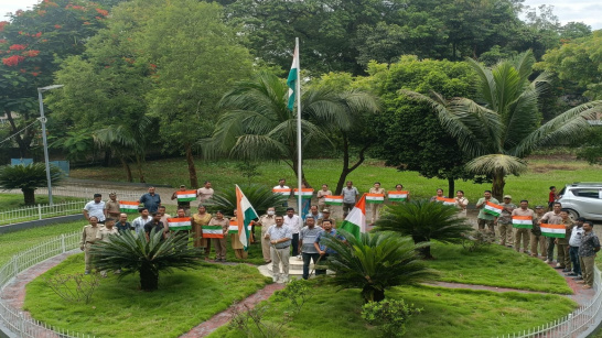 Some glimpses of today's  awareness program and National Flag distribution under Har Ghar Tiranga Campaign.